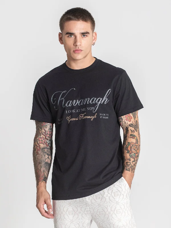 Men's mock - neck t - shirts with a modern and sleek styleBlack Showstopper Diamond Tee Men's mock - neck t - shirts with a modern and sleek styleBlack Showstopper Diamond Tee