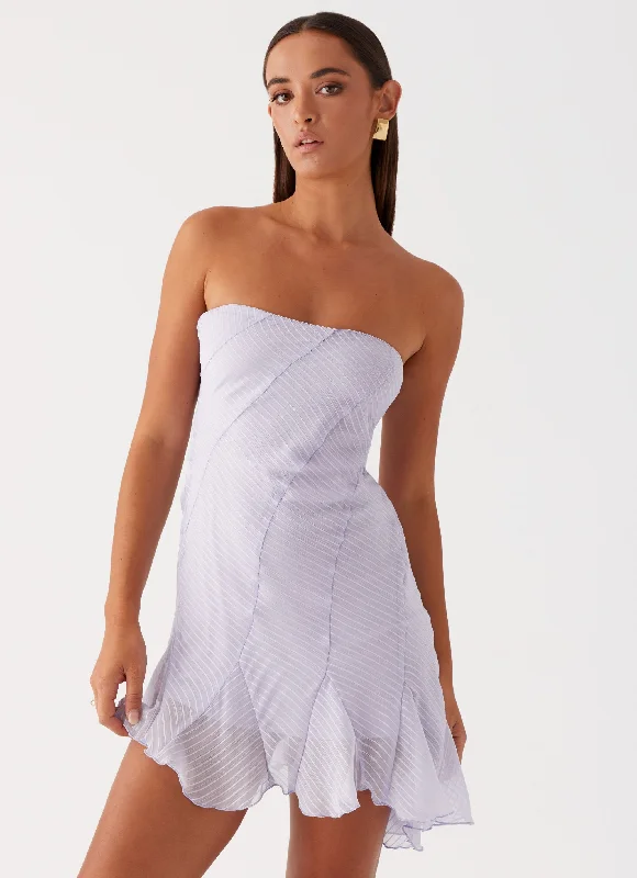 Home - Wear Casual Dresses for Comfort at Home​ Yolanda Mini Dress - Lavender