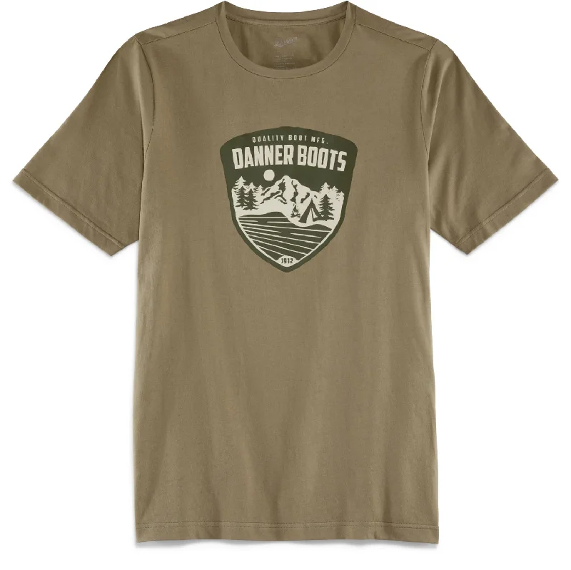 Men's antimicrobial t - shirts for odor - free freshness during travelDanner Mens Mountain Pass Tee Silt 100% Cotton S/S T-Shirt Men's antimicrobial t - shirts for odor - free freshness during travelDanner Mens Mountain Pass Tee Silt 100% Cotton S/S T-Shirt
