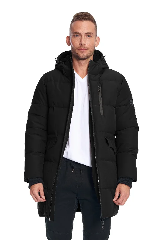 Men jackets with a zip - off sleeves to convert to a vest Camouflage men coats for outdoor enthusiasts and hunters JASPER | MEN'S VEGAN DOWN (RECYCLED) PUFFER COAT Men jackets with a zip - off sleeves to convert to a vest Camouflage men coats for outdoor enthusiasts and hunters JASPER | MEN'S VEGAN DOWN (RECYCLED) PUFFER COAT