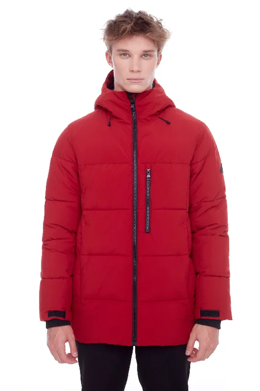 Windbreaker men jackets with UV protection for outdoor activities Long - line men coats reaching below the knee for maximum coverage BANFF | MEN'S VEGAN DOWN (RECYCLED) MID-WEIGHT QUILTED PUFFER JACKET Windbreaker men jackets with UV protection for outdoor activities Long - line men coats reaching below the knee for maximum coverage BANFF | MEN'S VEGAN DOWN (RECYCLED) MID-WEIGHT QUILTED PUFFER JACKET