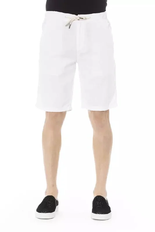 Men's adjustable - length convertible shorts for versatile use Baldinini Trend Elegant Cotton Bermuda Men's Shorts Men's adjustable - length convertible shorts for versatile use Baldinini Trend Elegant Cotton Bermuda Men's Shorts