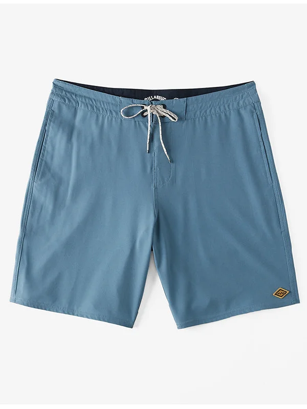 Men's elastic waistband lounge shorts for lazy weekends at home Every Other Day Lo Tide 17" Boardshorts Men's elastic waistband lounge shorts for lazy weekends at home Every Other Day Lo Tide 17" Boardshorts