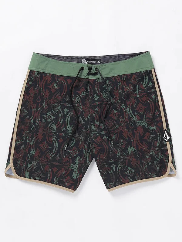 Men's wide - leg linen blend shorts for a relaxed beachside vibe Lido Print Scallop Mod-Tech Trunks Men's wide - leg linen blend shorts for a relaxed beachside vibe Lido Print Scallop Mod-Tech Trunks