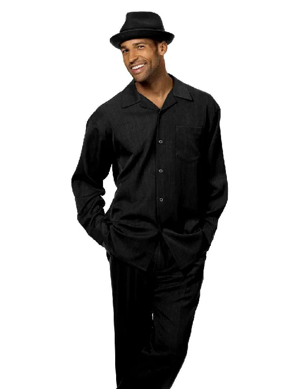 Men's Slim - Fit Printed Floral Casual Shirts in Pastel Colors for a Spring - Inspired Vibe Montique Men's 2 Piece Long Sleeve Walking Suit Solid Black Men's Slim - Fit Printed Floral Casual Shirts in Pastel Colors for a Spring - Inspired Vibe Montique Men's 2 Piece Long Sleeve Walking Suit Solid Black