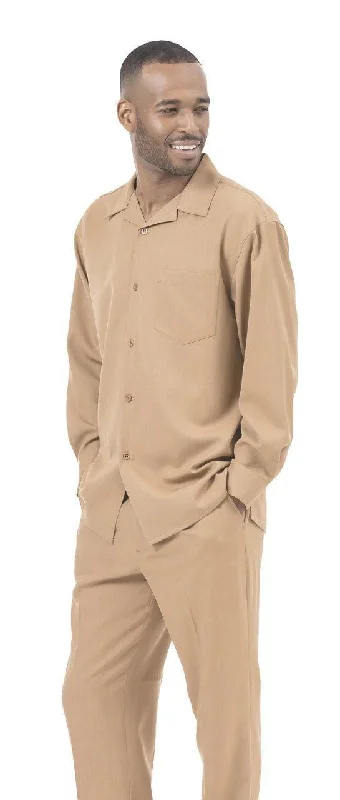 Men's Button - Down Oxford Casual Shirts in Crisp White for a Classic and Versatile Style Montique Men's 2 Piece Long Sleeve Walking Suit Solid Tan Men's Button - Down Oxford Casual Shirts in Crisp White for a Classic and Versatile Style Montique Men's 2 Piece Long Sleeve Walking Suit Solid Tan
