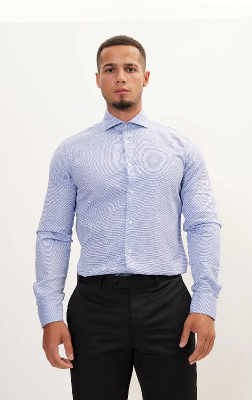 Men's Silk - Finished Dress Shirts in Silver Grey for a Glamorous Evening Look Pure Cotton French Placket Spread Collar Dress Shirt - White Navy Pinpoint Oxford Men's Silk - Finished Dress Shirts in Silver Grey for a Glamorous Evening Look Pure Cotton French Placket Spread Collar Dress Shirt - White Navy Pinpoint Oxford