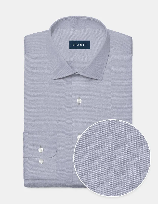 Men's Button - Down Collar Dress Shirts in Creamy Ivory for a Semi - Formal Event Wrinkle-Resistant Light Grey Twill Men's Button - Down Collar Dress Shirts in Creamy Ivory for a Semi - Formal Event Wrinkle-Resistant Light Grey Twill