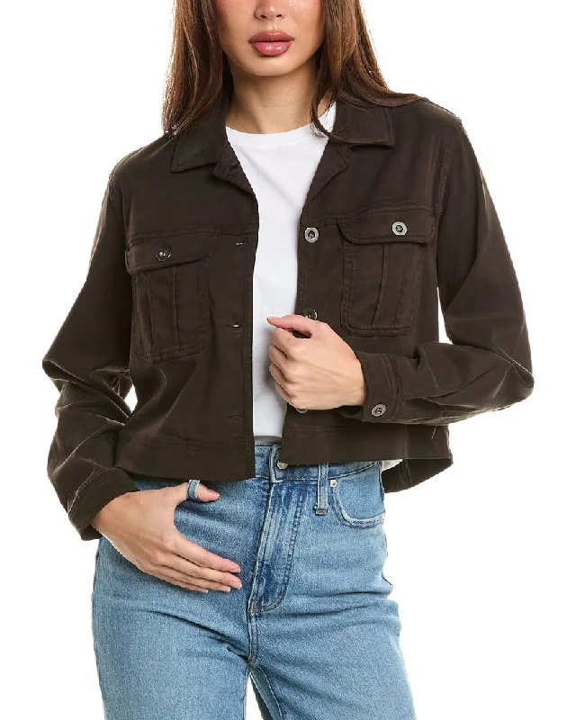 Bella Dahl Flap Pocket Utility Jacket