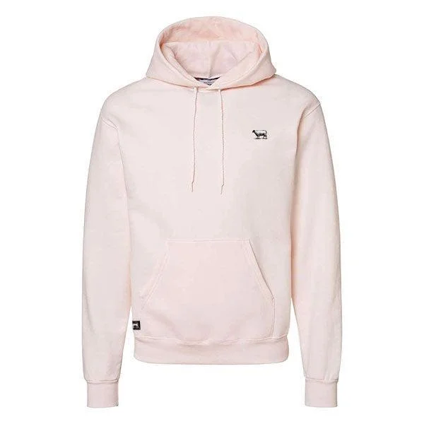Retro - inspired men hoodie with a varsity logo Black Sheep Champion Pullover Hoody Body Blush Retro - inspired men hoodie with a varsity logo Black Sheep Champion Pullover Hoody Body Blush