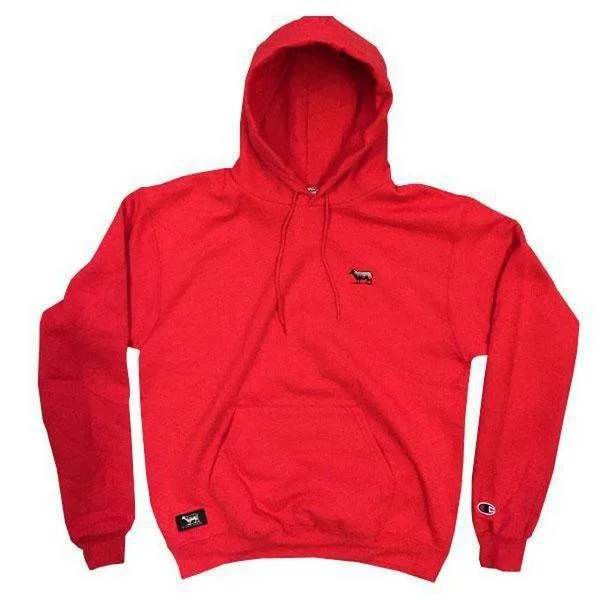 Graphic - printed men hoodie with anime motifs for otaku fans Black Sheep Champion Pullover Hoody Red Graphic - printed men hoodie with anime motifs for otaku fans Black Sheep Champion Pullover Hoody Red