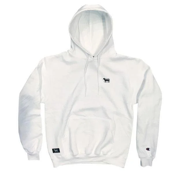 Solid - color men hoodie in trendy olive green Black Sheep Champion Pullover Hoody White Solid - color men hoodie in trendy olive green Black Sheep Champion Pullover Hoody White