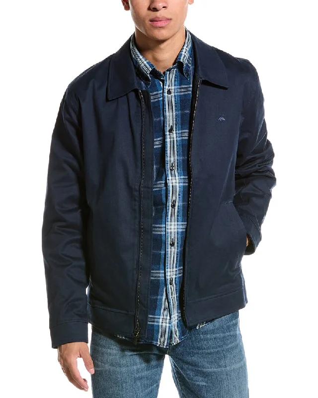 Windbreaker men jackets with UV protection for outdoor activities Brooks Brothers Bomber Jacket Windbreaker men jackets with UV protection for outdoor activities Brooks Brothers Bomber Jacket