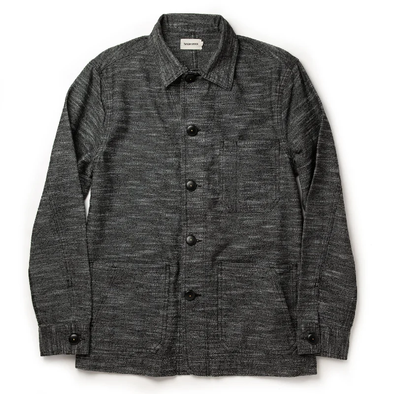 Bomber men jackets with ribbed cuffs for a classic 80s style The Ojai Jacket in Black Cross Dye Bomber men jackets with ribbed cuffs for a classic 80s style The Ojai Jacket in Black Cross Dye