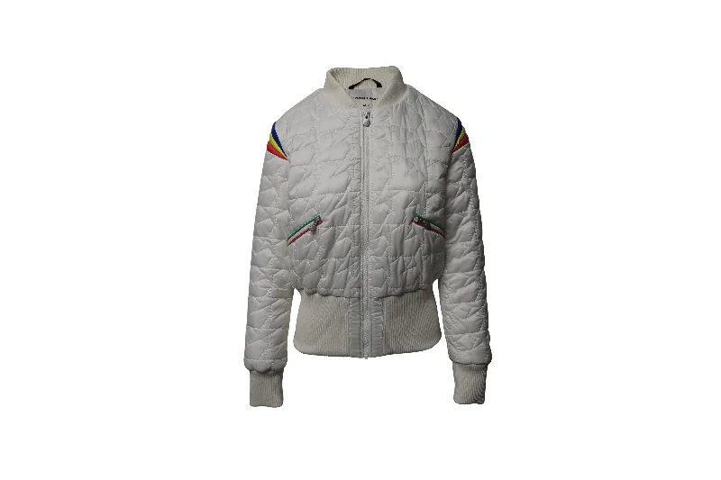 Perfect Moment Quilted Jacket in White Polyester