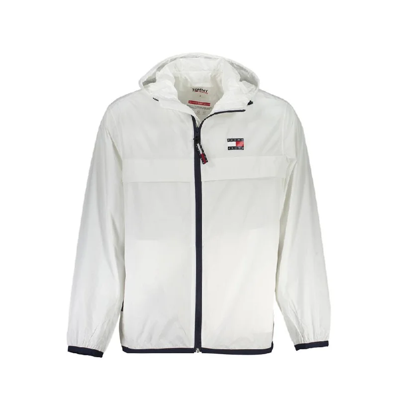 Men jackets with a zip - off sleeves to convert to a vest Tommy Hilfiger Polyamide Men's Jacket Men jackets with a zip - off sleeves to convert to a vest Tommy Hilfiger Polyamide Men's Jacket
