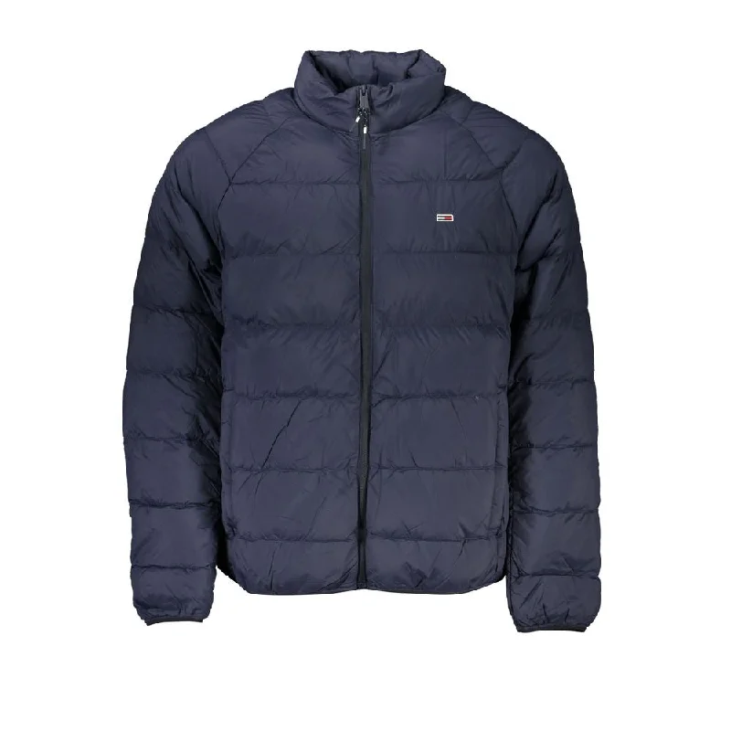 Stretch - fabric men jackets for unrestricted movement during workouts Tommy Hilfiger Polyamide Men's Jacket Stretch - fabric men jackets for unrestricted movement during workouts Tommy Hilfiger Polyamide Men's Jacket