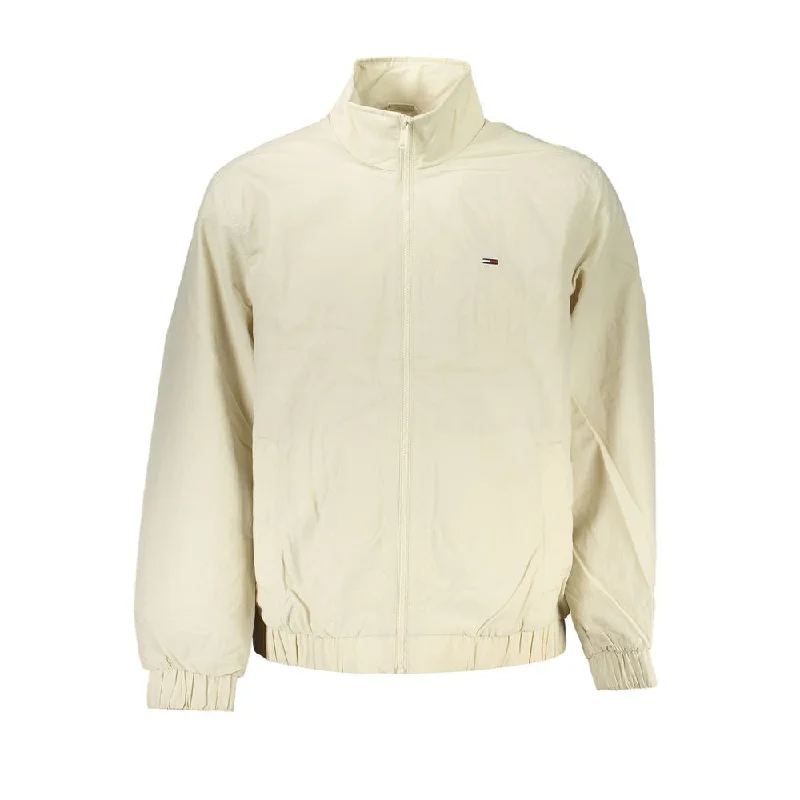 Embroidered men jackets with intricate floral designs for a unique aesthetic Tommy Hilfiger Polyamide Men's Jacket Embroidered men jackets with intricate floral designs for a unique aesthetic Tommy Hilfiger Polyamide Men's Jacket