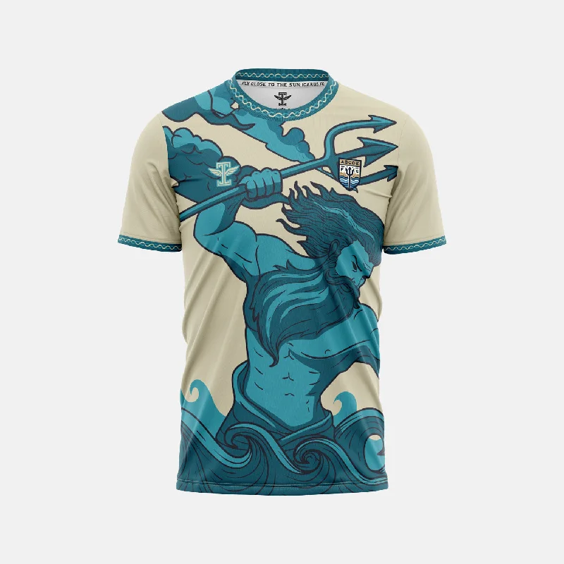 Men's Moisture - Wicking Lacrosse Jerseys with Mesh Panels for Optimal Performance on the Field ABCDE FC Beige Jersey Men's Moisture - Wicking Lacrosse Jerseys with Mesh Panels for Optimal Performance on the Field ABCDE FC Beige Jersey