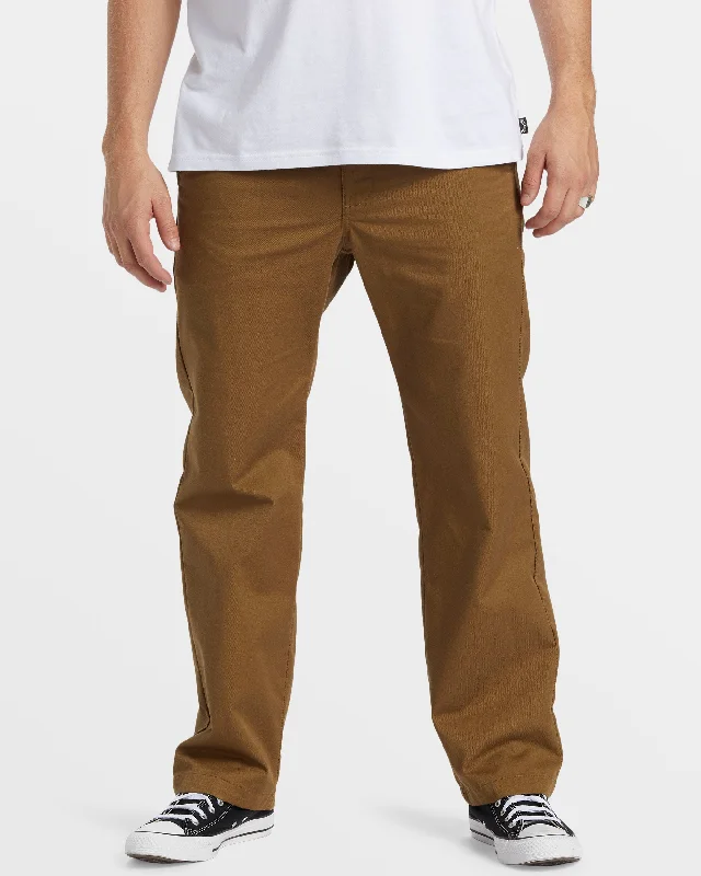 Men's Jeans with a Frayed Hem for a Casual and Effortless Style Carter Workwear Pants - Otter Men's Jeans with a Frayed Hem for a Casual and Effortless Style Carter Workwear Pants - Otter