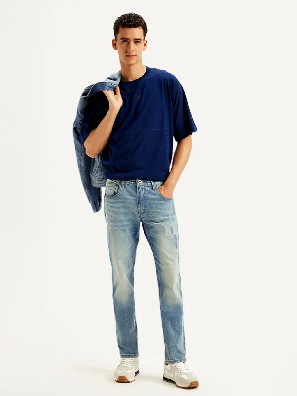 Men's Jeans with a Zip - Off Lower Leg for Convertible Style Men's 512 Slim Tapered Light Blue Jeans Men's Jeans with a Zip - Off Lower Leg for Convertible Style Men's 512 Slim Tapered Light Blue Jeans