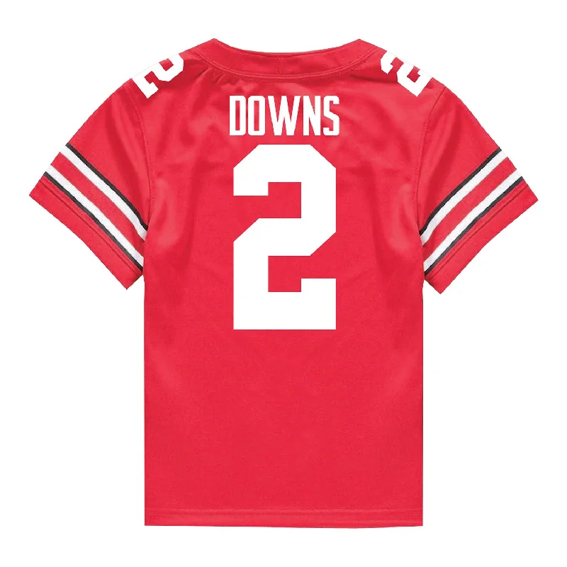 Men's Moisture - Wicking Golf Jerseys with UV Protection for Comfortable Rounds on the Course Ohio State Buckeyes Nike #2 Caleb Downs Student Athlete Scarlet Football Jersey Men's Moisture - Wicking Golf Jerseys with UV Protection for Comfortable Rounds on the Course Ohio State Buckeyes Nike #2 Caleb Downs Student Athlete Scarlet Football Jersey