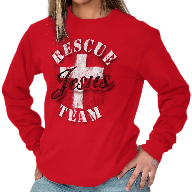 Men's long sleeve tartan pattern shirts for a traditional Scottish look Rescue Team Long Sleeve T Shirt Men's long sleeve tartan pattern shirts for a traditional Scottish look Rescue Team Long Sleeve T Shirt