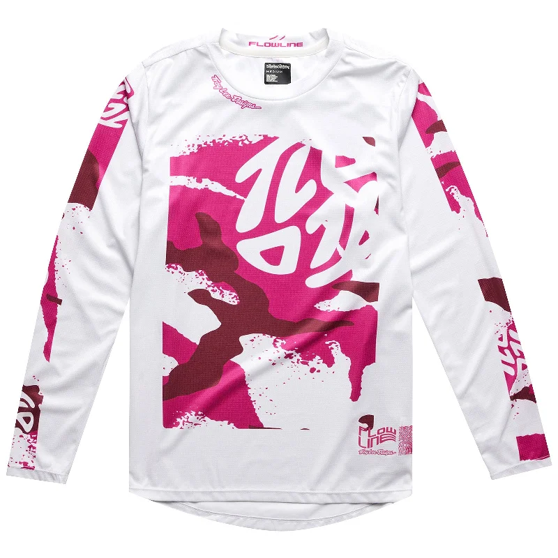 Men's Cycling Jerseys with Reflective Stripes for Safe and Stylish Rides at Night Flowline LS Jersey Confined Mist Men's Cycling Jerseys with Reflective Stripes for Safe and Stylish Rides at Night Flowline LS Jersey Confined Mist