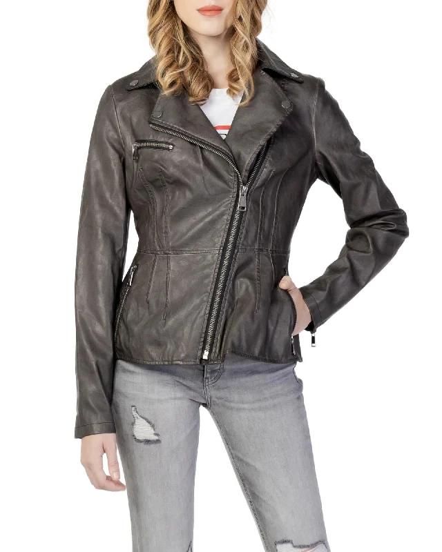 Guess  Women's Faux Leather Moto Jacket