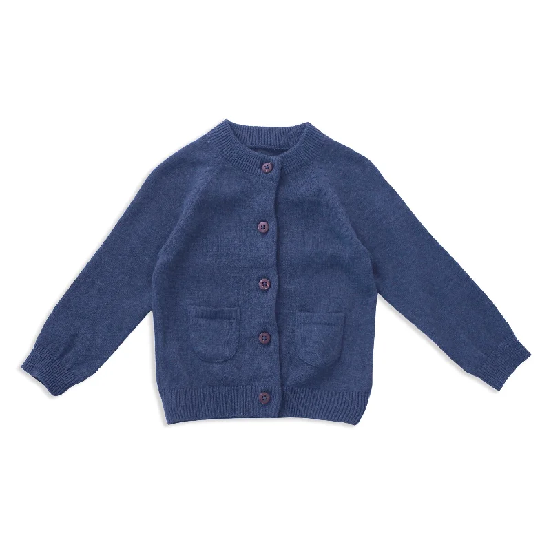 Milan Heather Knit Button Cardigan (Organic) - 3 Colors