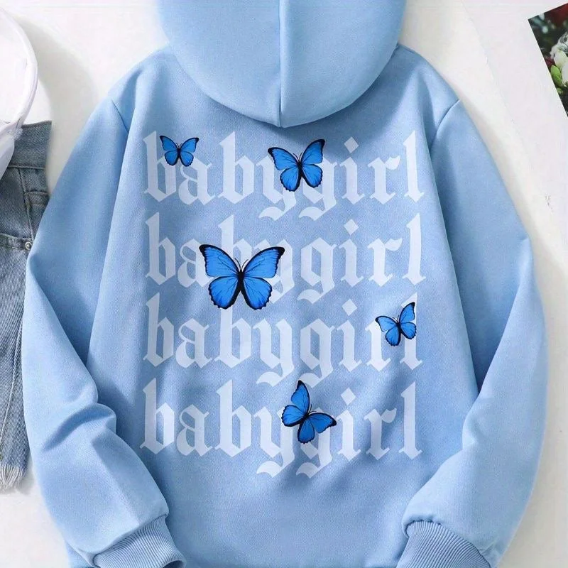 Babygirl hoodie oversized