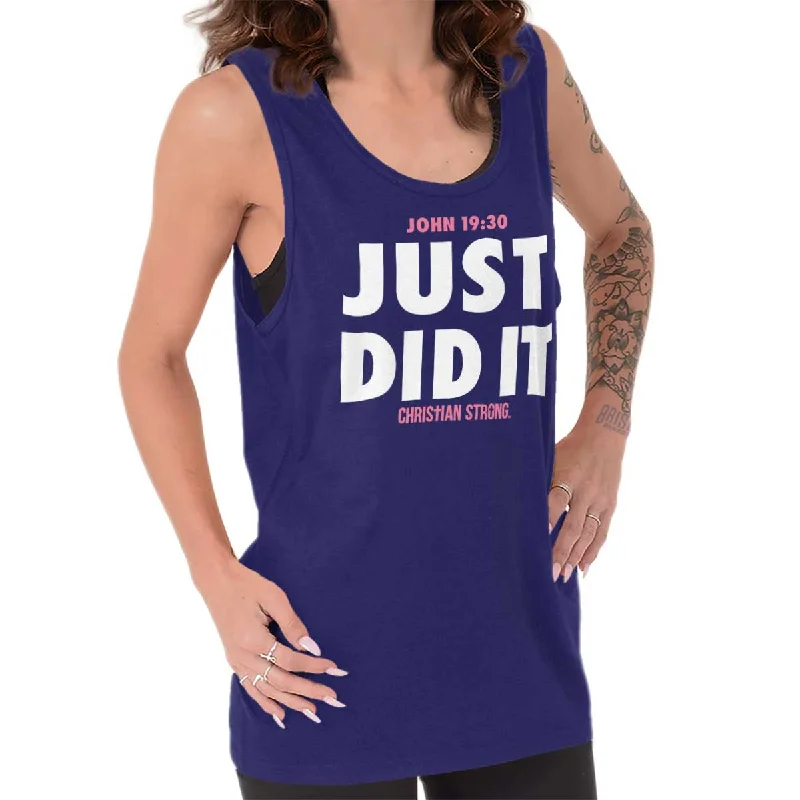 Just did It Tank Top