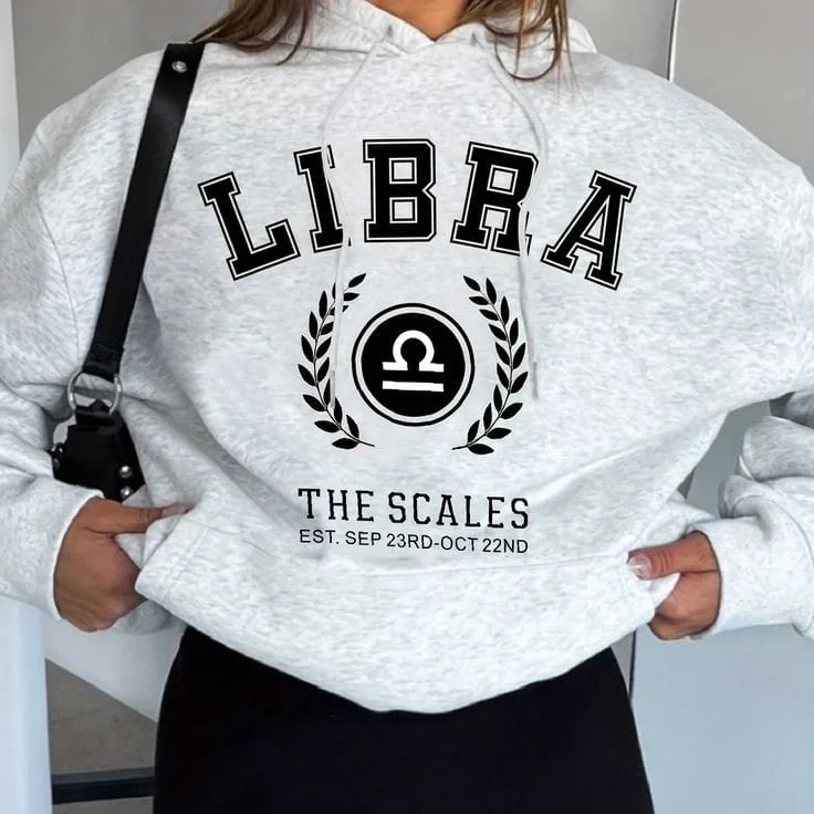 Libra women’s oversized hoodie