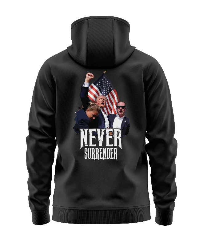 Never Surrender Hoodie