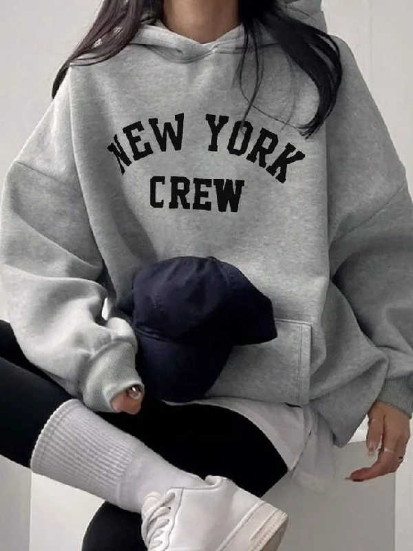 New York women’s oversized hoodie