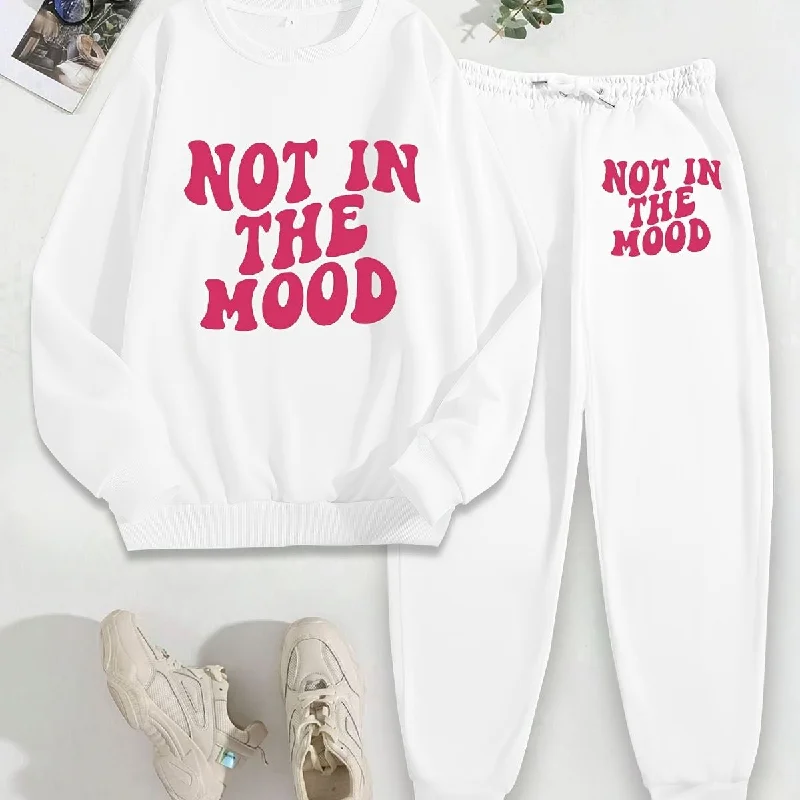 Not in the mood women’s oversized set