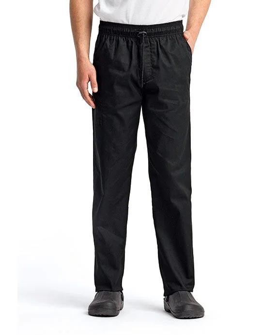 RP554 - Artisan Collection by Reprime Unisex Chefs Select Slim Leg Pants | Black