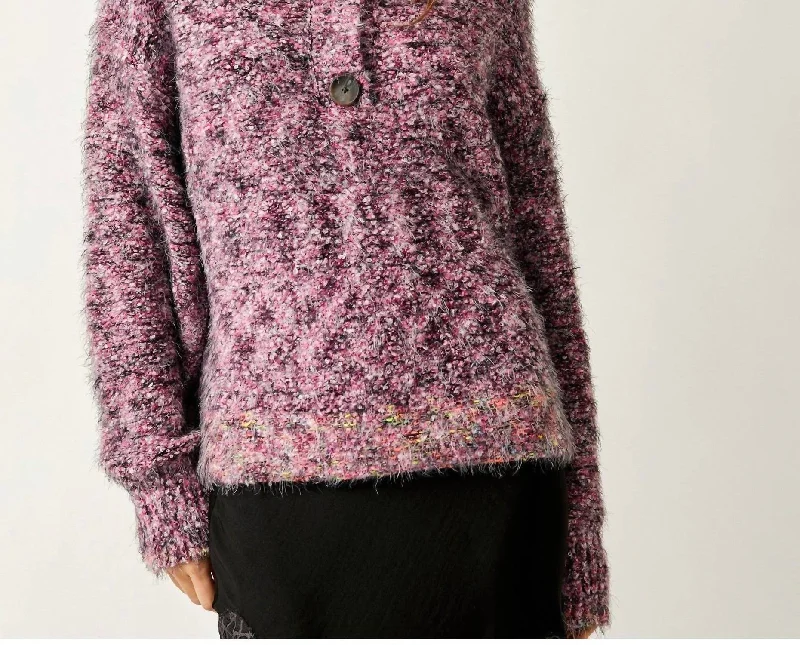 Stellar Pullover Sweater In Shocking Pink