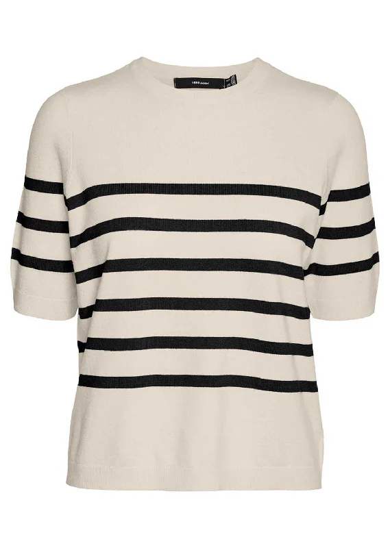 VERO MODA Saba Stripe Knit Top