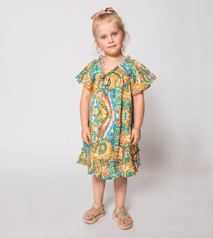 Littles Valencia Dress | Las Palmas