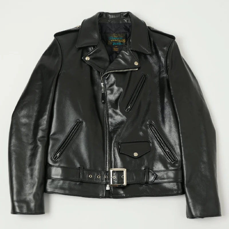 Schott NYC 'Perfecto' Horsehide Leather Motorcycle Jacket - Black