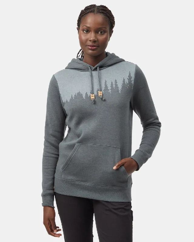 TENTREE Women's Juniper Pullover Hoodie Urban Green Heather