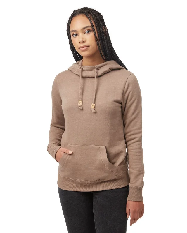 TENTREE Women's TreeFleece Banshee Pullover Hoodie Pine Bark