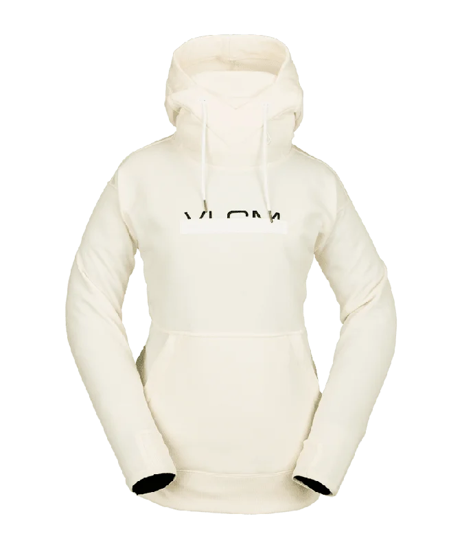 VOLCOM Women's Riding Hydro Hoodie Moonbeam