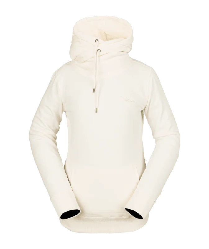 VOLCOM Women's Tower Pullover Hoodie Moonbeam