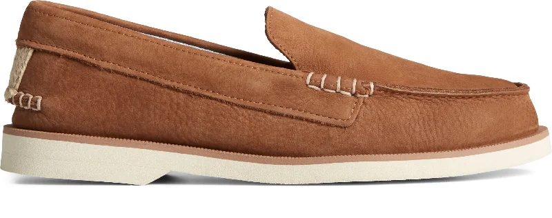 Men's boat shoes with a rubber outsole for durability Men's Authentic Original™ Venetian Double Sole Nubuck Loafer Tan Men's boat shoes with a rubber outsole for durability Men's Authentic Original™ Venetian Double Sole Nubuck Loafer Tan