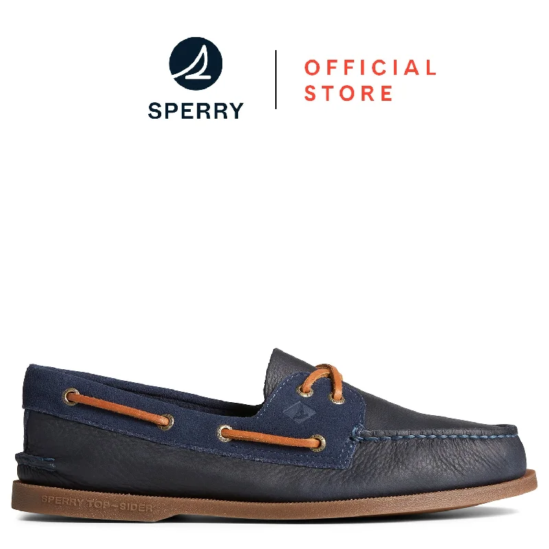 Sperry - style men's boat shoes for nautical charm Men's Authentic Original Tumbled/Suede Boat Shoe - Navy (STS24532) Sperry - style men's boat shoes for nautical charm Men's Authentic Original Tumbled/Suede Boat Shoe - Navy (STS24532)