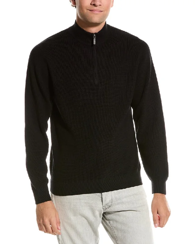 Men's Sweaters with Henley Neck for a Casual Look Douglas Anthony Thermal Cashmere-Blend Pullover Men's Sweaters with Henley Neck for a Casual Look Douglas Anthony Thermal Cashmere-Blend Pullover
