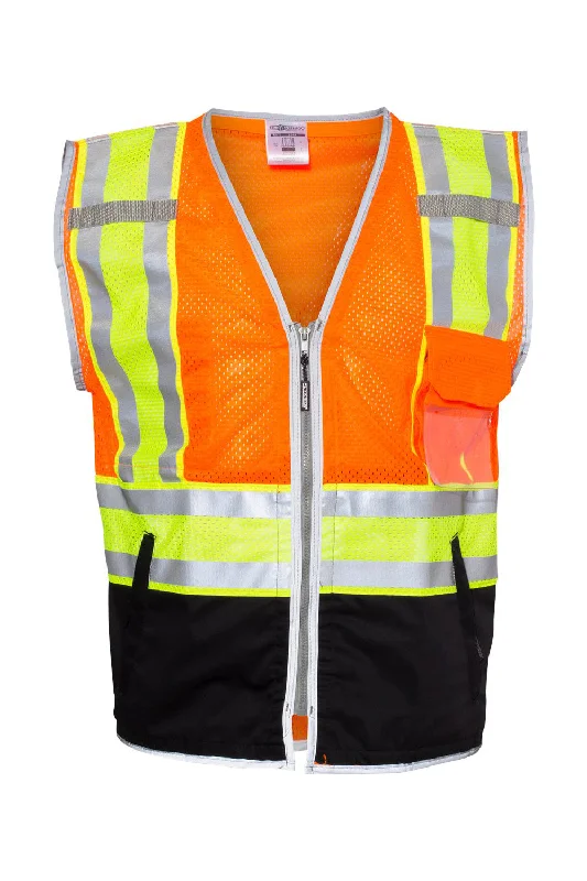 Plus Size Men's Embroidered Silk Vest in Gold for a Luxurious Occasion Kishigo Mens Premium Brilliant Series Ultimate Reflective Vest - Orange Plus Size Men's Embroidered Silk Vest in Gold for a Luxurious Occasion Kishigo Mens Premium Brilliant Series Ultimate Reflective Vest - Orange